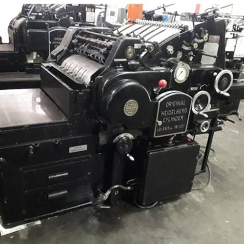 Reconditioned Heidelberg Cylinder Die-Cutting Machine