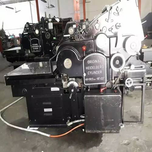 Reconditioned Heidelberg cylinder die cutting machine 328151